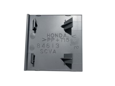 Honda 84613-SCV-A01ZA Cover, Seat Belt Side Lining *NH167L* (GRAPHITE BLACK)