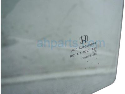 Honda 73450-SHJ-C00 Glass Assy., L. Slide Door (Privacy)(Agc)