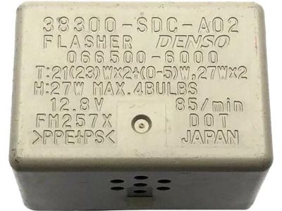 Honda 38300-SDC-A02 Relay Assembly, Turn Signal And Hazard (Denso)