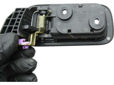 Honda 72120-SCV-A01ZA Handle Assembly, Right Front Inside (Graphite Black)