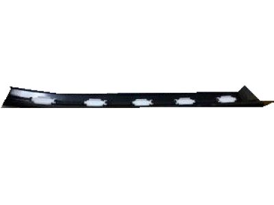 Honda 73152-SCV-A01ZA Garnish Assy., R. FR. Windshield Side *NH70* (BLACK GLOSS 20)