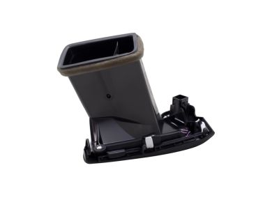 Honda 77621-TR6-C01ZA Outlet Assy. *NH895L* (Driver Side) (BLACK METAL HAIR LINE FILM)