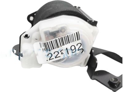 Honda 04824-T5R-A00ZA Tongue Set, Right Rear Seat Belt (Outer) (Deep Black)
