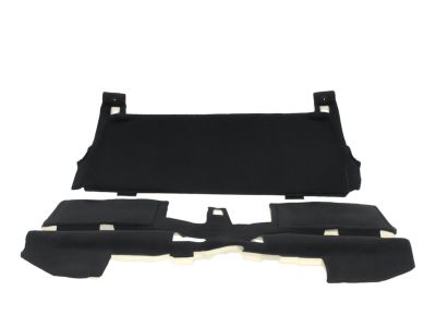 Honda 83303-THR-A01ZB Carpet Assy., Middle Floor *NH900L* (DEEP BLACK)