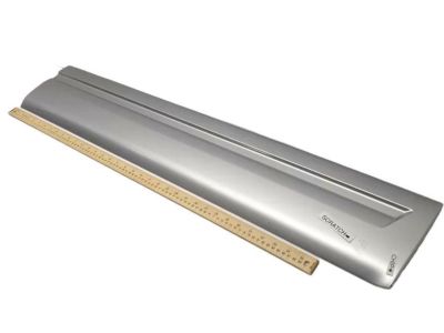 Honda 75302-S9V-A02ZG Protector Assy., R. FR. Door Side *NH689M* (BILLET SILVER METALLIC)