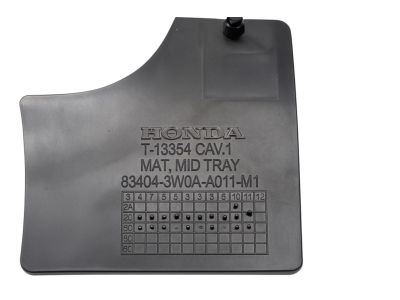Honda 83404-3W0-A01 MAT, MIDDLE TRAY