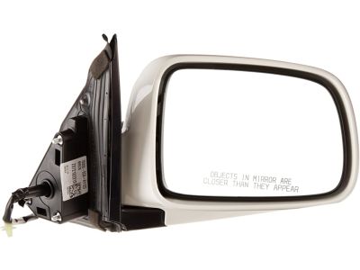 Honda 76200-S5D-A21ZD Mirror Assembly, Passenger Side Door (Taffeta White) (R.C.)