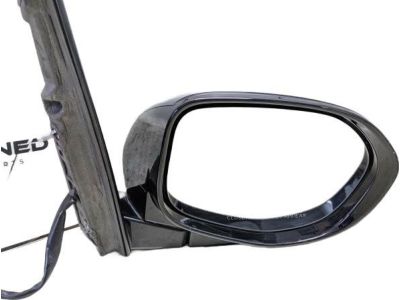 Honda 76200-TK8-A71ZD Mirror, Passenger Side Door (Crystal Black Pearl)