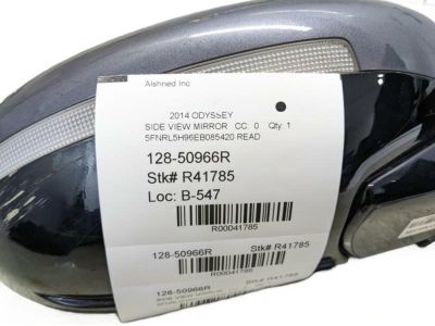 Honda 76200-TK8-A71ZD Mirror, Passenger Side Door (Crystal Black Pearl)