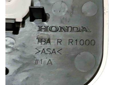 Honda 76203-TBA-A01 Set Passenger Side, Mirror Complete