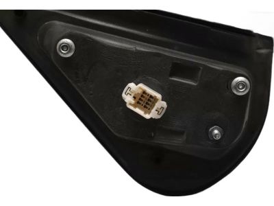 Honda 76200-SJC-A21ZD Mirror Assembly, Passenger Side Door (Taffeta White) (R.C.) (Heated)