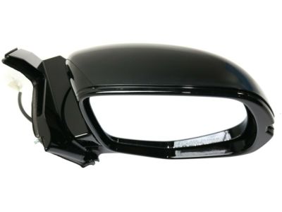 Honda 76200-T6Z-A41ZB Mirror Assembly, Passenger Side Door (Crystal Black Pearl) (R.C.)