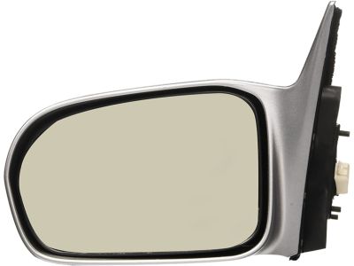 Honda 76250-S5D-A21ZE Mirror Assembly, Driver Side Door (Satin Silver Metallic) (R.C.)