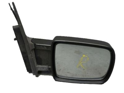 Honda 76200-SCV-A01ZA Mirror Assembly, Passenger Side Door (Flat Black) (R.C.)