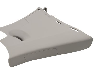 Honda 84199-TK8-A13ZB Garnish, L. RR. Pillar *NH686L* (WARM GRAY)