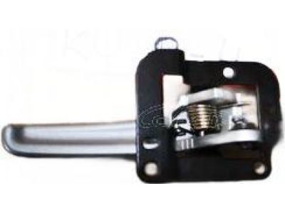 Honda 72160-S5S-E01ZF Handle Assembly, Driver Side Inside (Fine Silver Metallic)