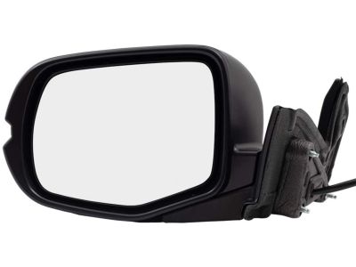 Honda 76250-T6Z-A11ZD Mirror Assembly, Driver Side Door (Crystal Black Pearl) (R.C.)