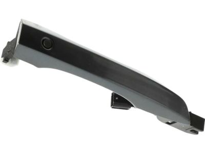 Honda 72181-TEA-T71ZF Handle, Driver Side (Polished Metal Metallic)