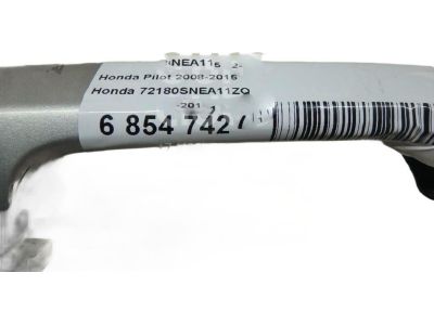 Honda 72180-SNE-A11ZX Handle Assembly, Driver Side Door (Outer) (Polished Metal Metallic)