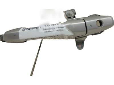 Honda 72180-SNE-A11ZX Handle Assembly, Driver Side Door (Outer) (Polished Metal Metallic)