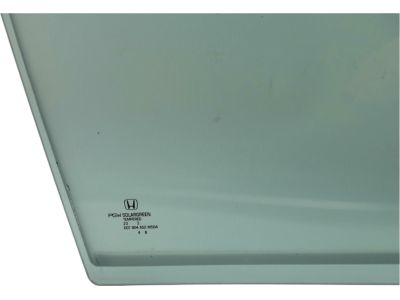 Honda 73300-T3L-A00 Glass Assy., R. FR. Door (Green)(Pgw)