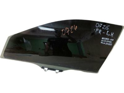 Honda 73350-SDA-A10 Glass Assy., L. FR. Door (Green) (Aptech)