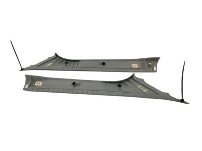 Honda 84101-SVA-A02ZA Garnish Assy., R. FR. Pillar *NH220L* (CLEAR GRAY)