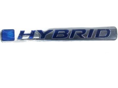 Honda 75723-TPG-A00 Emblem, Rear-Hybrid