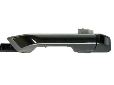 Honda 72180-TK8-A11ZB Handle Assembly, Left Front Door (Outer) (Taffeta White)