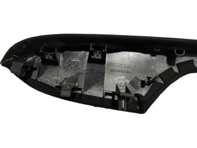 Honda 83554-TGH-A01ZA Armrest, Driver Side (Deep Black)