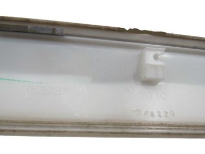 Honda 75323-SZA-A12ZB Protector, L. RR. Door *NH578* (TAFFETA WHITE)