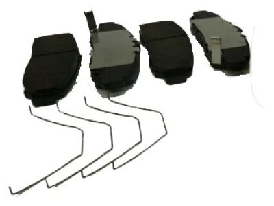 Acura 45022-TE0-A61 Front Pad Set (17Cl-1
