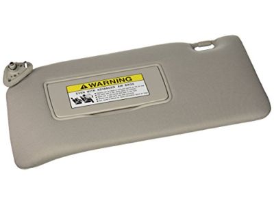 Honda 83280-SCV-A31ZA Sunvisor Assembly, Driver Side (Clear Gray) (Mirror)