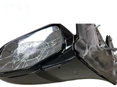 Honda 76250-TG7-A62ZD Mirror, Driver Side Door (Crystal Black Pearl)