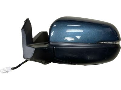Honda 76250-TG7-A71ZJ Mirror Assembly, Driver Side Door (Steel Sapphire Metallic)