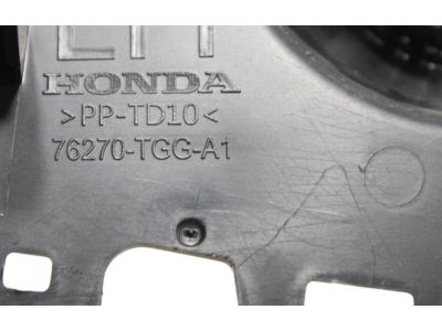 Honda 76270-TGG-A11 Garnish Assy., L. Door Mirror (Tweeter)