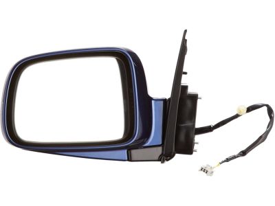 Honda 76250-S9A-A11ZD Mirror Assembly, Driver Side Door (Taffeta White) (R.C.)