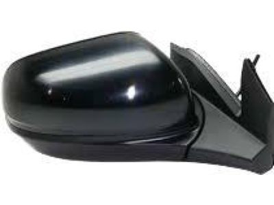 Honda 76200-T6Z-A01ZD Mirror Assembly, Passenger Side Door (Crystal Black Pearl) (R.C.)