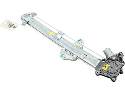 Honda 72750-TLA-A11 Regulator Assembly, Left Rear Door Power