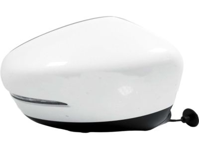 Honda 76200-THR-A41ZF Mirror Assembly, Passenger Side Door (White Diamond Pearl) (R.C.) (Heated)