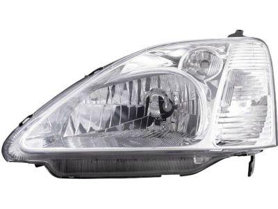 Honda 33151-S5T-C01 Headlight Unit, Driver Side