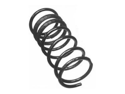 Honda 51406-SHJ-A13 Spring, Left Front (Orange)
