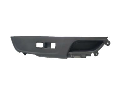 Honda 83522-TE0-A01ZA Panel, R. FR. Door Lining Switch *NH167L* (GRAPHITE BLACK)