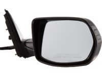 OEM 2007 Honda CR-V Mirror Assembly, Passenger Side Door (Whistler Silver Metallic) (Heated) - 76200-SWA-A21ZF