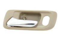 OEM 2001 Honda Accord Handle Assembly, Left Front Door (Outer) (Taffeta White) - 72180-S84-A01ZC