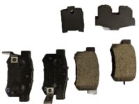 OEM Acura ILX Rear Brake Pads - 43022-TR0-A01