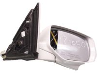 OEM Honda Accord Mirror Assembly, Passenger Side Door (White Orchid Pearl) - 76200-T2G-A61ZG