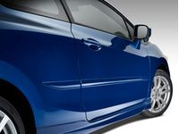 OEM 2014 Honda Civic Body Side Molding (Modern Steel Metallic-exterior) (MODERN STEEL METALLIC) - 08P05-TS8-1B0