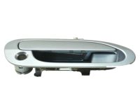 OEM 1997 Honda Civic Handle Assembly, Right Front Door (Outer) (Vogue Silver Metallic) - 72140-S00-A03ZE