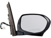 OEM 2017 Honda Odyssey Mirror, Passenger Side Door (Modern Steel Metallic) - 76200-TK8-A51ZB